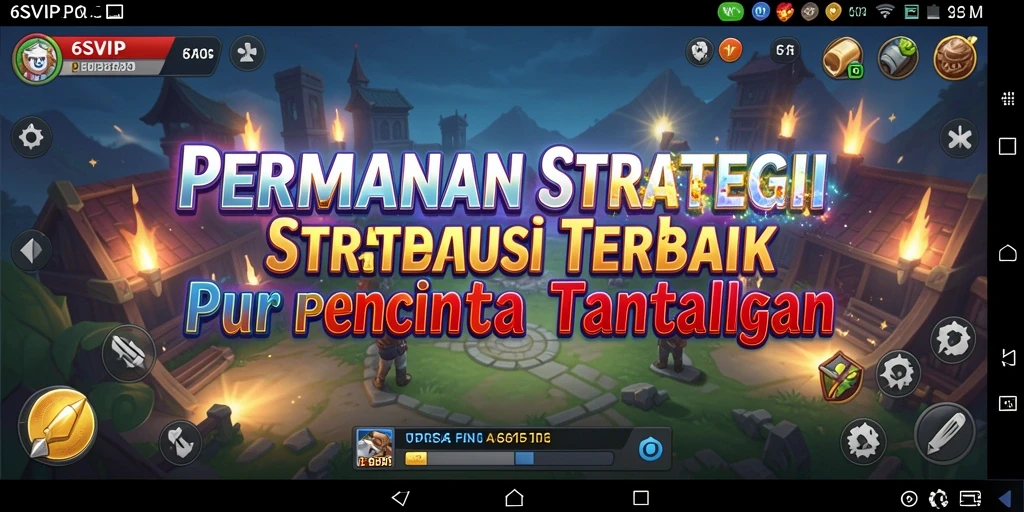 Tampilan gameplay 6SVIP yang penuh strategi dan pertempuran.