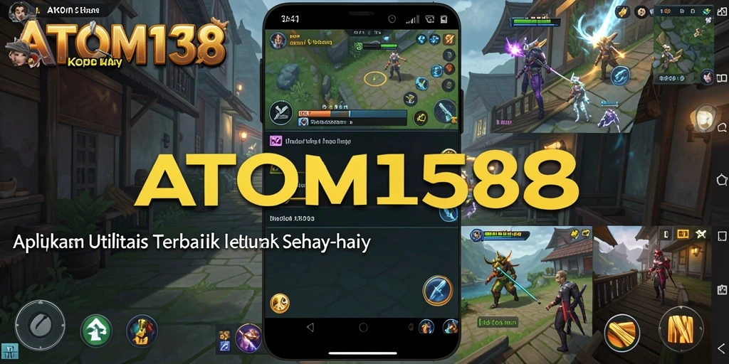Tampilan antarmuka ATOM138 yang modern dan fungsional.