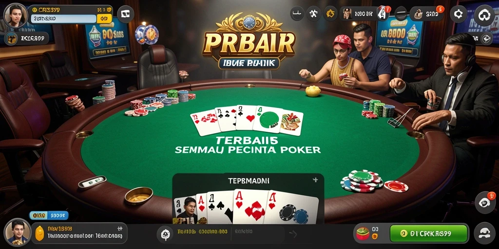 Tampilan menarik dan gameplay seru dari CRS99 Poker.