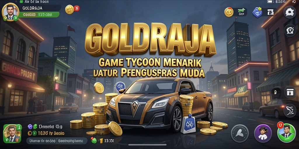 Tampilan gameplay <strong>GOLDRAJA</strong> yang seru dan penuh strategi.