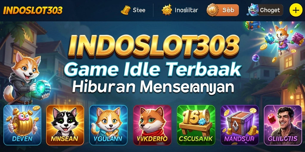 Tampilan antarmuka gameplay INDOSLOT303 yang menarik dan interaktif.