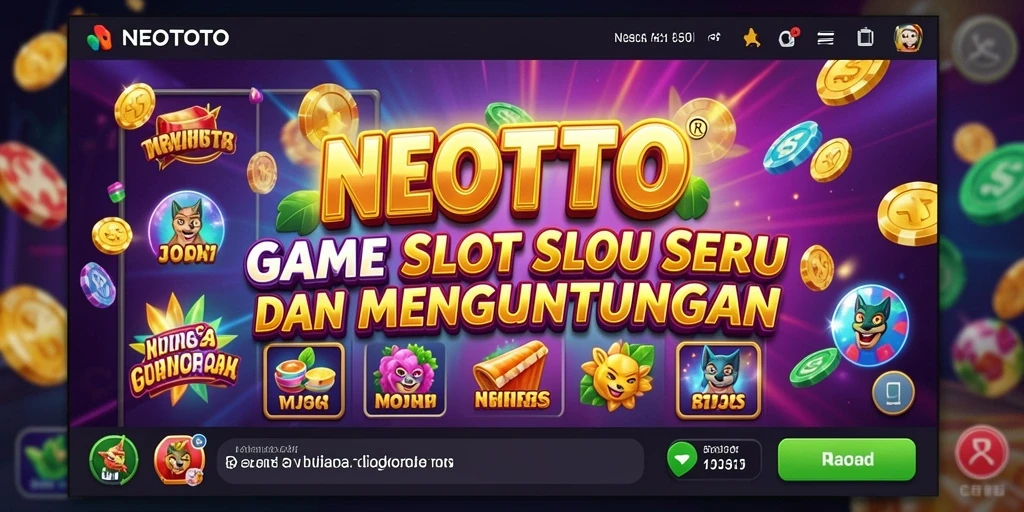 Gameplay seru NEOTOTO dengan berbagai pilihan slot menarik.