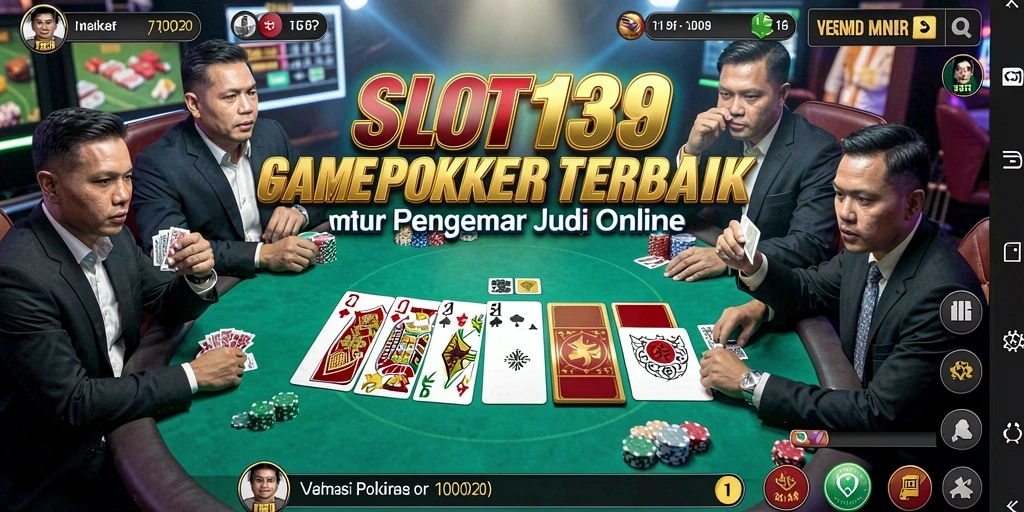 Tangkapan layar utama dari game SLOT138 menampilkan keseruan permainan Poker.